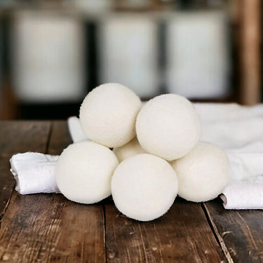 100% NZ Merino Wool Dryer Balls (6 pack)