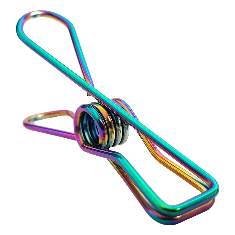 Stainless Steel Rainbow Clothes Pegs